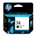 HP Cartucho original de tinta negra 74