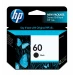 HP Cartucho original de tinta negra 60