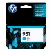 HP Cartucho original de tinta cian 951