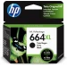 HP Cartucho original de tinta negra de alto rendimiento 664XL Advantage