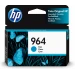 HP Cartucho original de tinta 964 cian