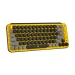 Logitech Pop Keys teclado RF inalámbrico + bluetooth Negro, Gris, Amarillo