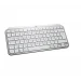 Logitech MX Keys Mini teclado RF inalámbrico + bluetooth Aluminio, Blanco