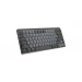 Logitech MX Mini Mechanical teclado RF inalámbrico + bluetooth Grafito, Gris