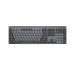 Logitech MX Mechanical teclado RF inalámbrico + bluetooth Grafito, Gris