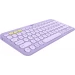 Logitech K380 teclado Bluetooth QWERTY Inglés Lavanda