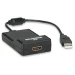 Manhattan USB 2.0/HDMI adaptador gráfico USB 1920 x 1080 Pixeles Negro