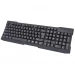 Manhattan Enhanced Keyboard teclado USB QWERTY Negro