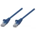 Intellinet 2m Cat5e cable de red Azul U/UTP (UTP)