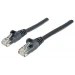 Intellinet 2m Cat6 cable de red Negro U/UTP (UTP)