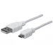 Manhattan 324069 cable USB 1.8 m USB 2.0 USB A Micro-USB B Blanco