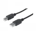 Manhattan USB 2.0 A/B cable USB 1.8 m USB A USB B Negro