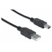 Manhattan 333375 cable USB 1.8 m USB 2.0 USB A Mini-USB B Negro