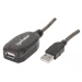 Manhattan 40m USB cable cable USB 20 m USB 2.0 USB A Negro