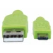 Manhattan 352772 cable USB 1 m USB 2.0 USB A Micro-USB B Negro