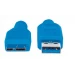 Manhattan USB 3.0, A/Micro-B, 2 m cable USB USB 3.2 Gen 1 (3.1 Gen 1) USB A Micro-USB B Azul