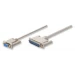 Manhattan Null Modem cable serial 1.8 m DB-9 DB-25