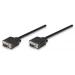 Manhattan 11m HD15 Cable cable VGA VGA (D-Sub) Negro