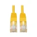 Tripp Lite N002-001-YW Cable Ethernet (UTP) Moldeado Cat5e 350 MHz (RJ45 M/M) - Amarillo, 30.5 cm [1 pie]