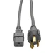 Tripp Lite P040-012-P30 Cable de Alimentación, C19 a NEMA L6-30 - Servicio Pesado, 20A, 100V~250V, 12 AWG, 3.66 m [12 pies], Negro