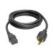 Tripp Lite P040-012-P30 Cable de Alimentación, C19 a NEMA L6-30 - Servicio Pesado, 20A, 100V~250V, 12 AWG, 3.66 m [12 pies], Negro