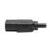 Tripp Lite P006-006 Cable de Alimentación de CA para Computadora de Escritorio, NEMA 5-15P a C13 - 10A, 125V, 18 AWG, 1.83 m [6 pies], Negro