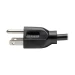 Tripp Lite P006-006 Cable de Alimentación de CA para Computadora de Escritorio, NEMA 5-15P a C13 - 10A, 125V, 18 AWG, 1.83 m [6 pies], Negro