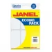 ETIQUETA JANEL ESCOLAR BLANCA 50X100 ECONOPACK