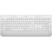 Logitech Signature K650 teclado RF inalámbrico + bluetooth QWERTY Inglés Blanco