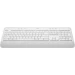 Logitech Signature K650 teclado RF inalámbrico + bluetooth QWERTY Inglés Blanco