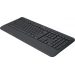 Logitech Signature K650 teclado RF inalámbrico + bluetooth QWERTY Inglés Grafito