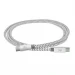 Cable USB Perfect Choice Tipo C a Tipo C Trenzado 1m Color Gris